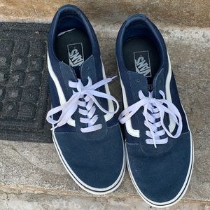 Navy Blue Vans Shoes